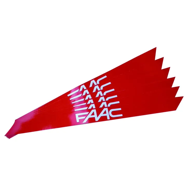 Lot De Stickers Réfléchissants Pour Lisse De Barrières De Type S Et L..