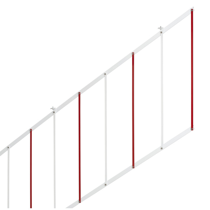 B614/615/620 - Flasque De Fixation Lisse Ronde S Pour Barrieres B614,615,620