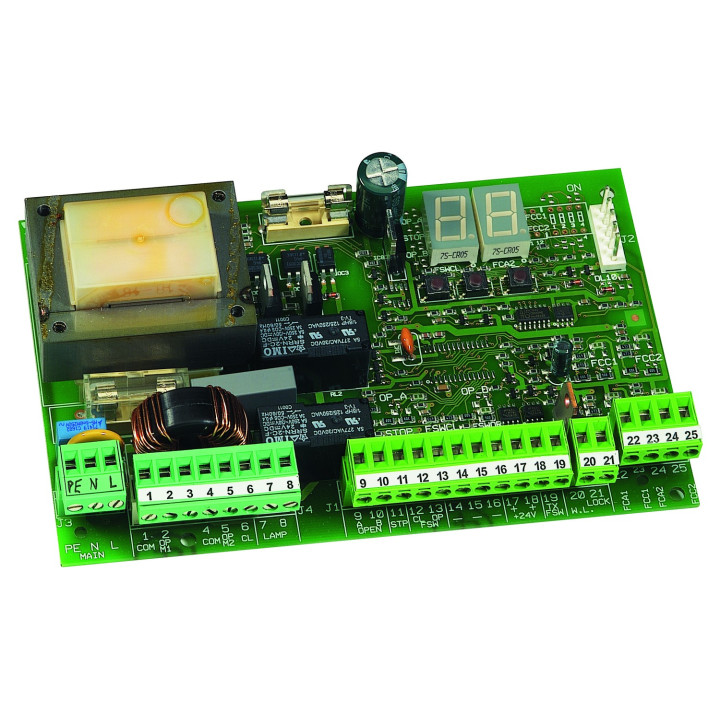 Carte électronique 455D pour automatisme Battant électromécanique et hydraulique