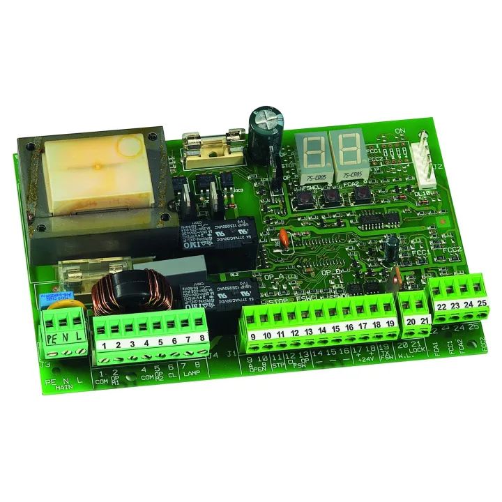 Carte Électronique 455D Pour Automatisme Battant Électromécanique Et Hydraulique