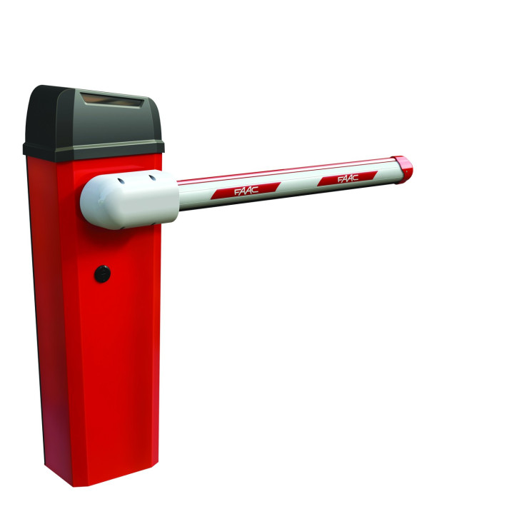 Corp De Barrière B614 Rouge Pour Lisse Jusqu'À 6M. Carte Électronique Intégrée
