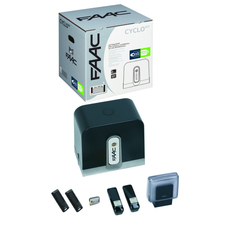 CYCLO Kit C720. Automatisme Portail coulissant 24V. Portail de - de 400kg.