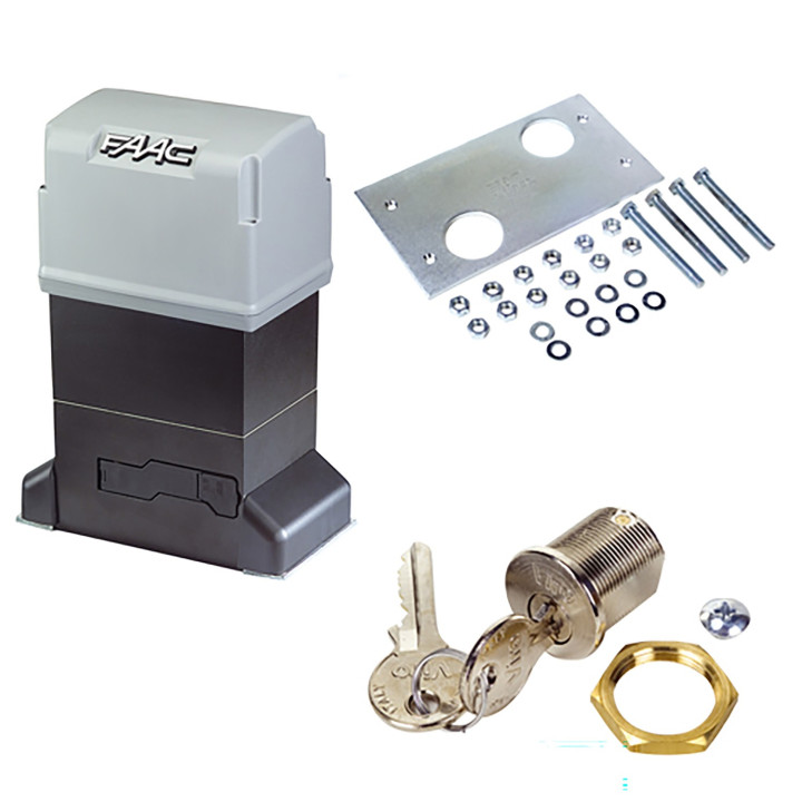 Box 844 Er Z16 Avec Plaque De Fondation Et Cylindre Verrouillage