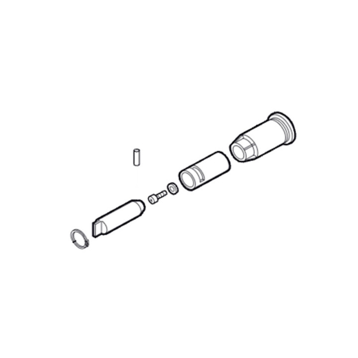 615 - Deverrouillage Exterieur Par Cle Triangulaire Pour Barrieres 610 Et 615