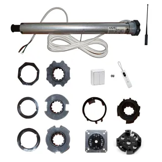 Kit Tmode Reno 56 30Nm Radio Pour Volet Roulant. Pour Tablier De 56Kg Maxi.