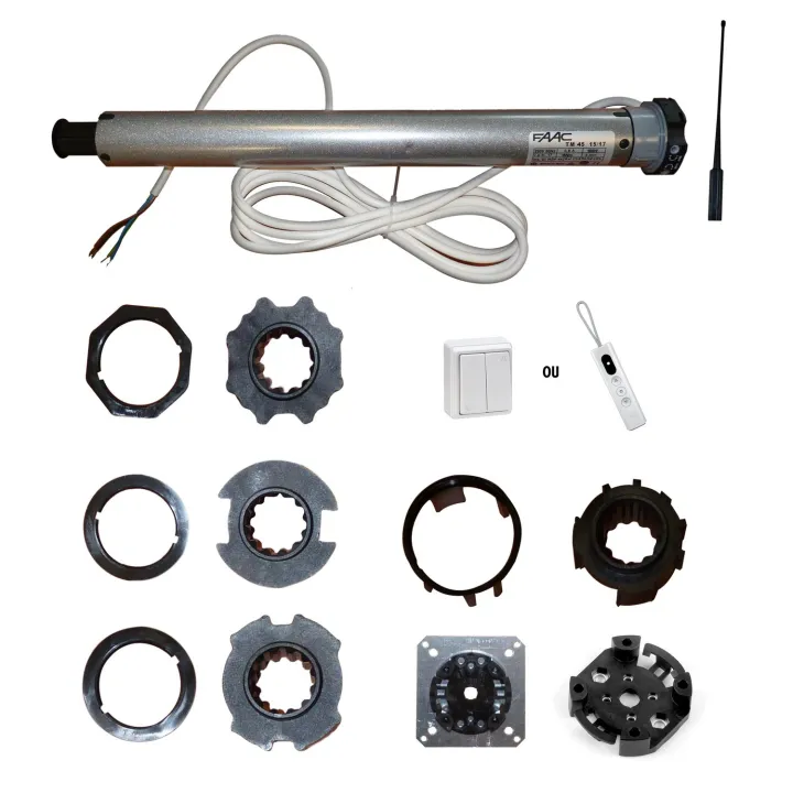 Kit Tmode Reno 56 30Nm Radio Pour Volet Roulant. Pour Tablier De 56Kg Maxi.