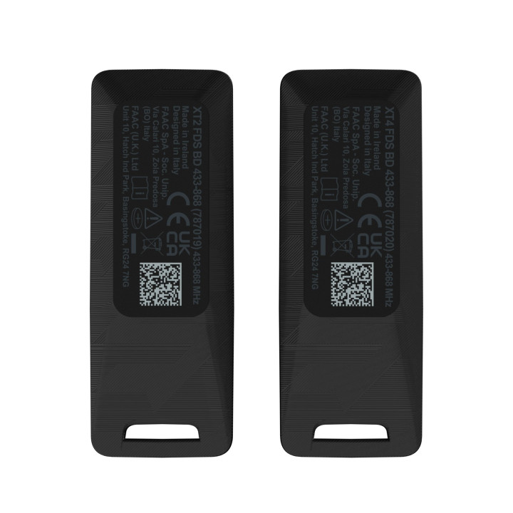 XT4 FDS BD. Télécommande 4 fonctions Protocole FDS Bidirectionnel . 