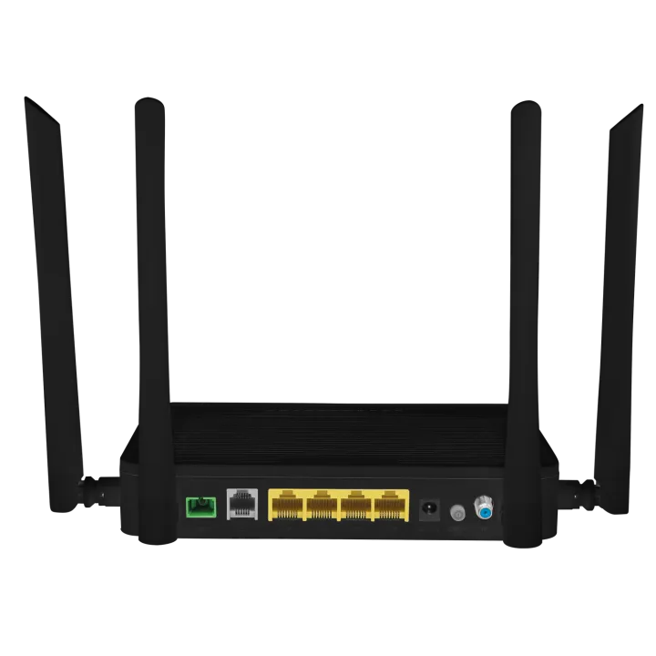 Ont Gpon, 4 Ports Gigabit , Rj11, Catv, Wi-Fi 5 , 1 Port Sc/Apc