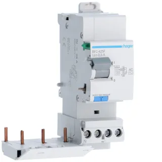 Bloc Différentiel 25A 300Ma 3P+N Type Ac À Bornes Décalées