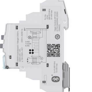 Interrupteur horaire électronique 1 voie annuelle, astro, crépusculaire, BLE