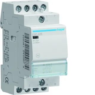 Contacteur Sans Commande Manuelle 25A, 4F, 230V