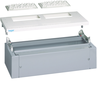 Kit tête et socle IP40 IK08 pour armoire quadro4 260x620mm RAL9010 Blanc pur