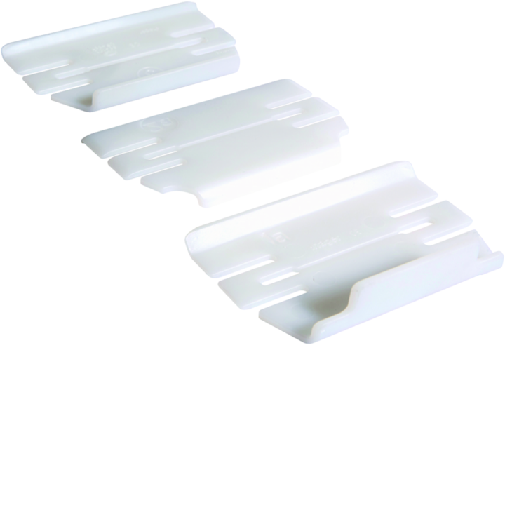 Jeu d'éclisses queraz pour GBD50131 RAL 9016 Pure