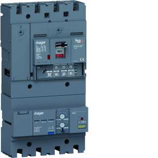 Disjoncteur Boitier Moulé + diff h3+ P250 LSI AB 4P4D  In160A Icu25kA à plage