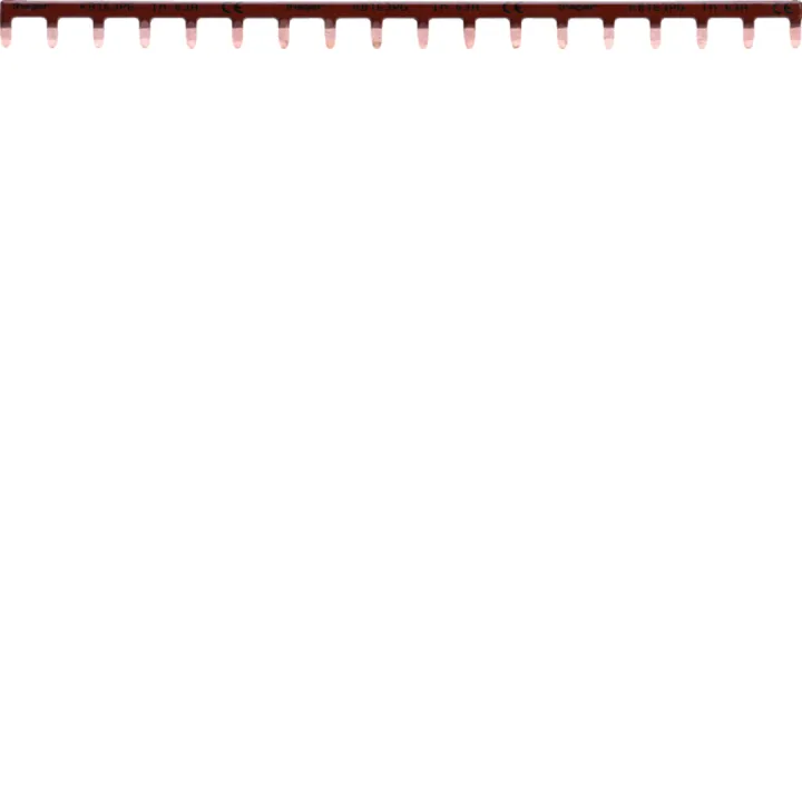 Barre De Pontage 1P 63A Languette 10Mm² Marron 18M