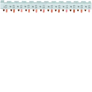 Barre De Pontage 3P+N 63A À Languette 10Mm² 12Modules Pour Bornes Décalées