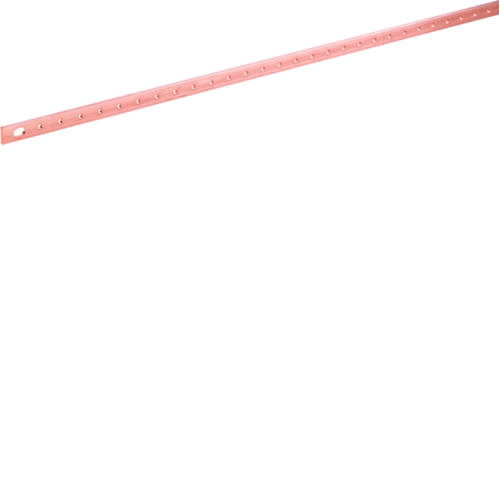 Barre Cu Perforée M6 250A 20X5 Longueur 1000