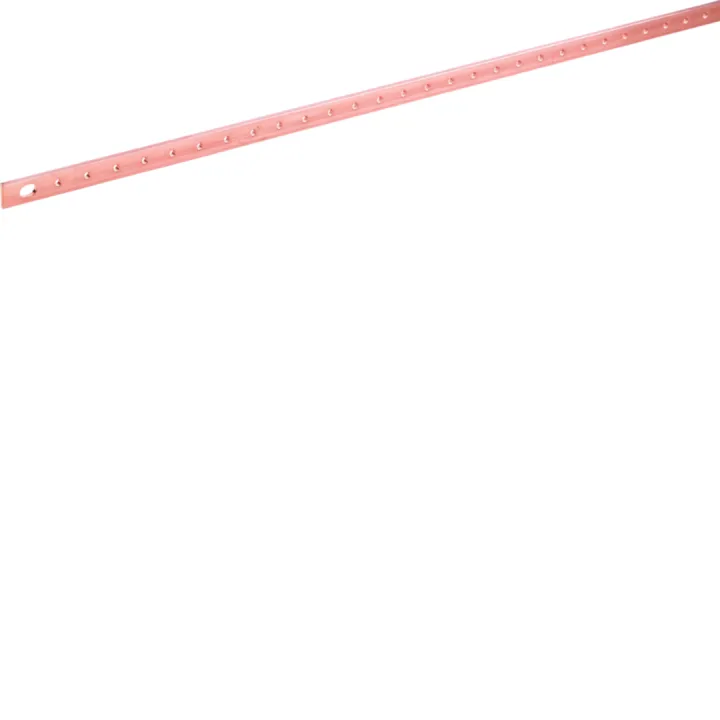 Barre Cu Perforée M6 250A 20X5 Longueur 1000