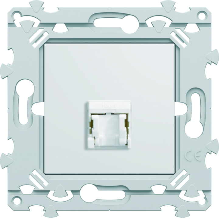 Rj45 Essensya Cat 6 Ftp Simple Finition Pure