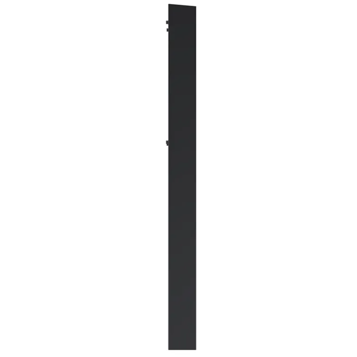 Witty Accessoire Pied Rectangle En Acier Inoxydable Pour Une Borne De Recharge