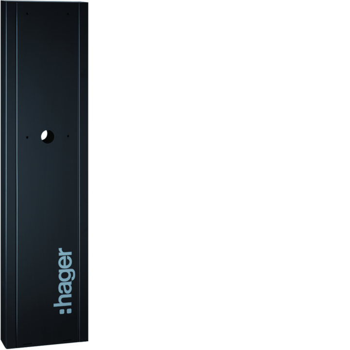 Witty accessoire Pied rectangle en acier inoxydable pour une borne de recharge