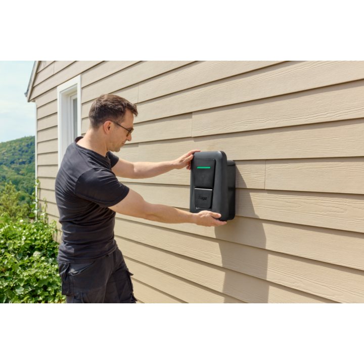 witty one borne de recharge IP55 1x7kW 1P T2+TIC+RFID+APP Bluetooth+Protections