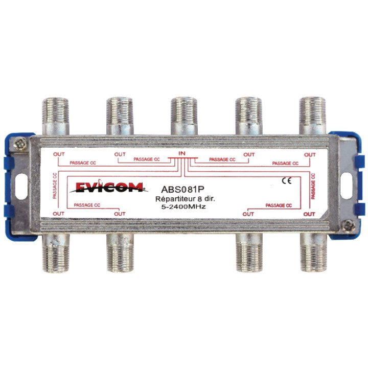 Répartiteur 5 - 2 400 Mhz 8 Sorties Ulb.