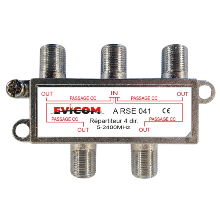 Répartiteur 5 - 2 400 MHz 4 sorties ULB
