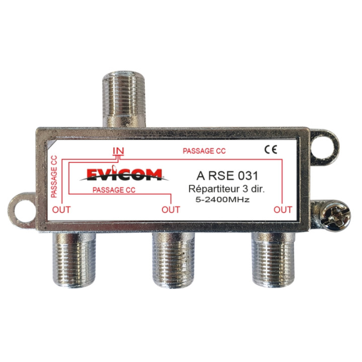Répartiteur 5 - 2 400 Mhz 3 Sorties Ulb