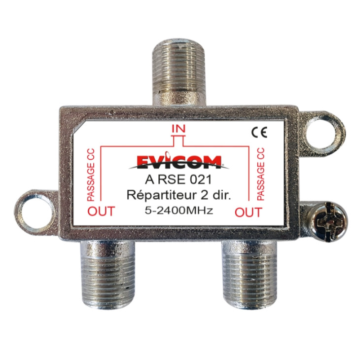 Répartiteur 5 - 2 400 Mhz 2 Sorties Ulb.