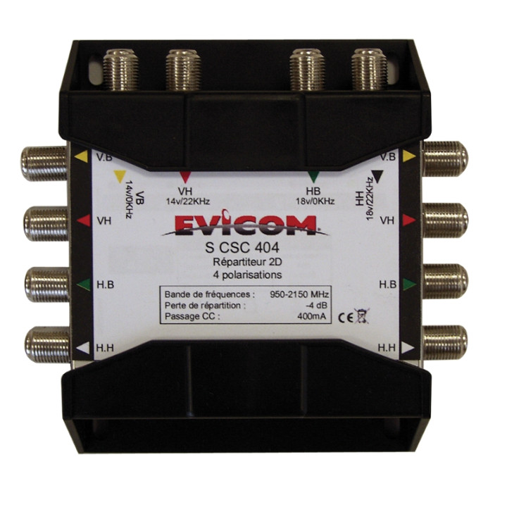 Répartiteur Symétrique 4 X 4 Voies Bis .