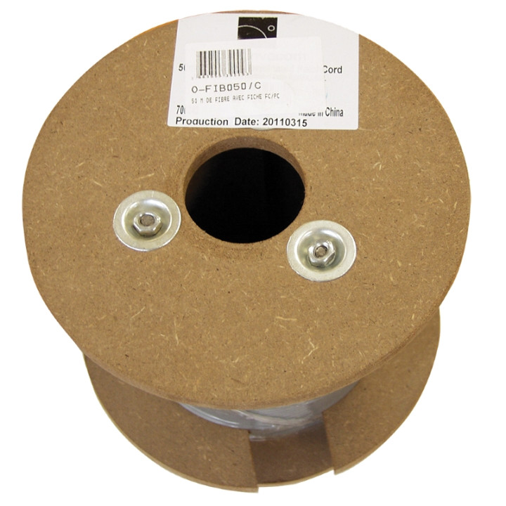 Fibre Optique De 50 M Connectique Fc/Pc À Fc/Pc