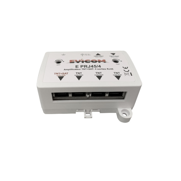 Amplificateur Hf/Rj45 Pour Distribution Sur Réseau Ethernet