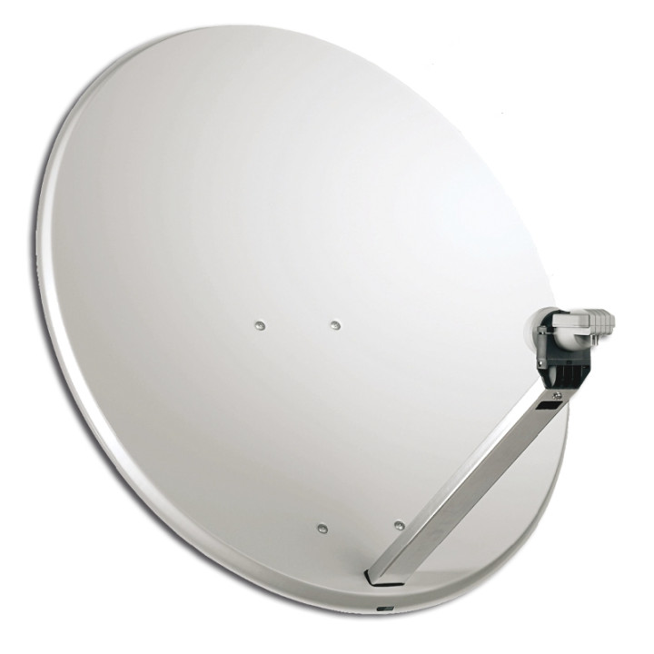 Kit Parabole Acier 80Cm + Lnb Universel.