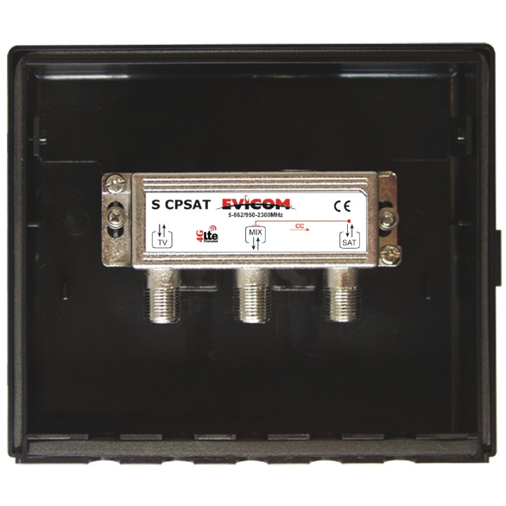 Coupleur De Mât Terr./Sat Version Extérieure.