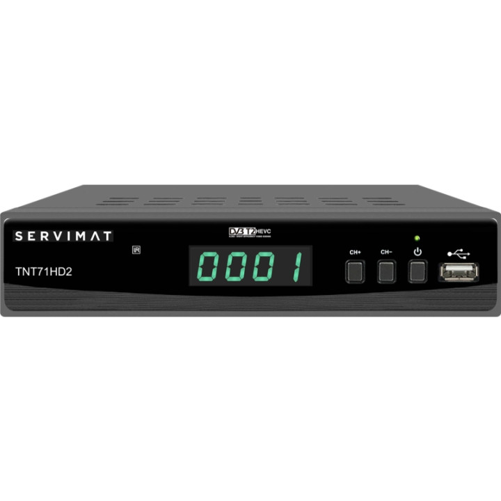 Adaptateur Tnt Hd Pour Chaînes Hertziennes.