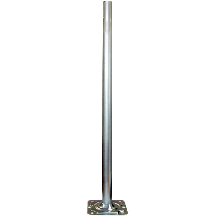 Pieds Terrasse Hauteur 1 M, Diamètre 50 Mm (Zinc Bichromaté)