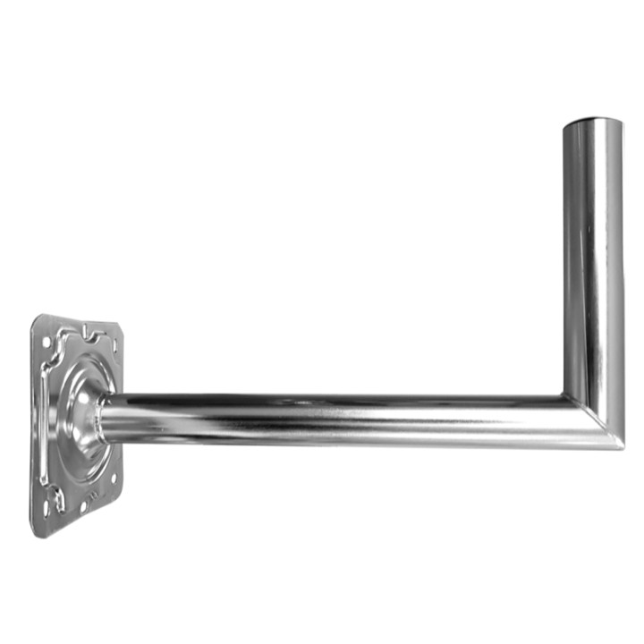 Bras de déport mural 52 cm / diamètre 50 mm (Zinc bichromaté)