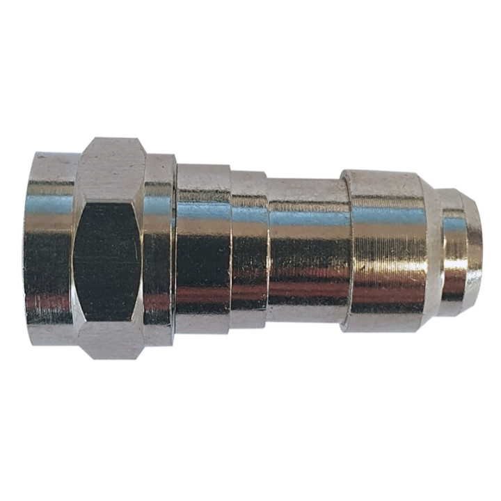 Charge Connectique F 75 Ohms Isolée Pour Sortie Non Utilisée Avec Passage Cc.