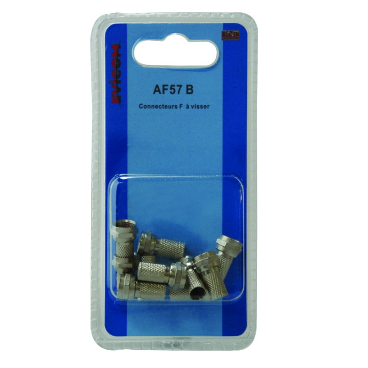 Connecteur F À Visser Pour V17Vatc - Blister De 10 Pcs