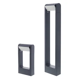 Borne De Jardin Bens P 6W 600Lm 3000K 120° Ip54 Anthracite