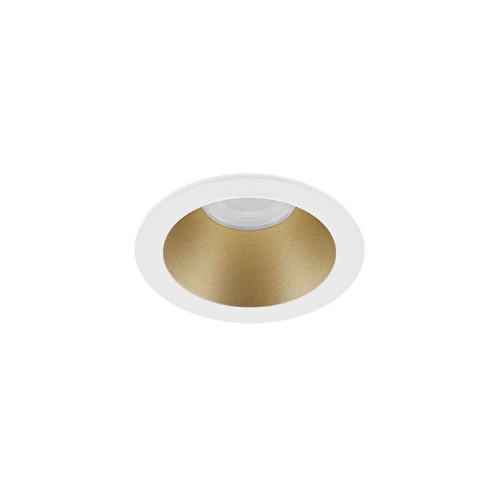 Spot Bora Rdh Evo 7W 800Lm 60° Ip65 Dim Blanc Mat - Laiton Mat