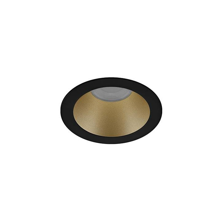 Spot Bora Rdh Evo 7W 800Lm 60° Ip65 Dim Noir Mat - Laiton Mat
