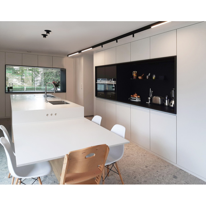 Cadix D 11W 3000K 1330Lm 110° Dali Noir Mat