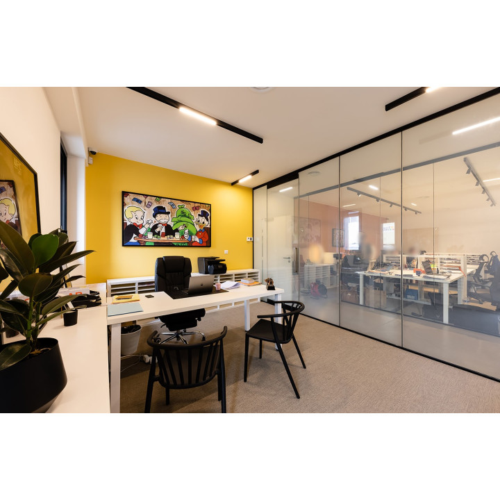 Cadix D 11W 3000K 1330Lm 110° Dali Noir Mat