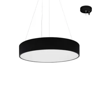 Applique Capri R 2 P 42W 5150Lm 90° Dim Noir Mat