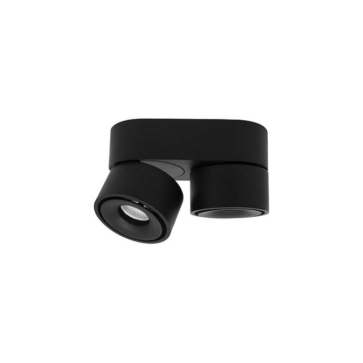 Applqie Clac 2 Mini 2X8W 2X750Lm 3000K 38° Dim Noir Mat