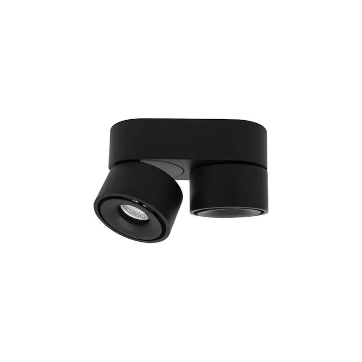 Applqie Clac 2 Mini 2X8W 2X750Lm 3000K 38° Dim Noir Mat