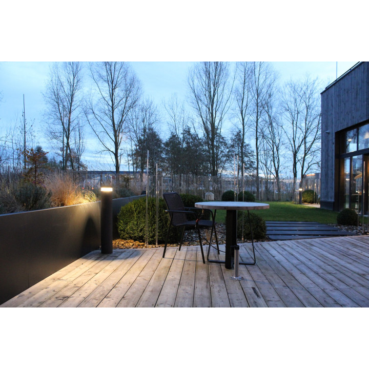 Borne De Jardin Cyclo 24W 2100Lm 3000K Ip65 Anthracite