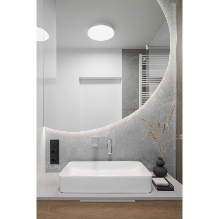 Plafonnier June 1 C 18W 3300Lm 120° Dim Noir Mat